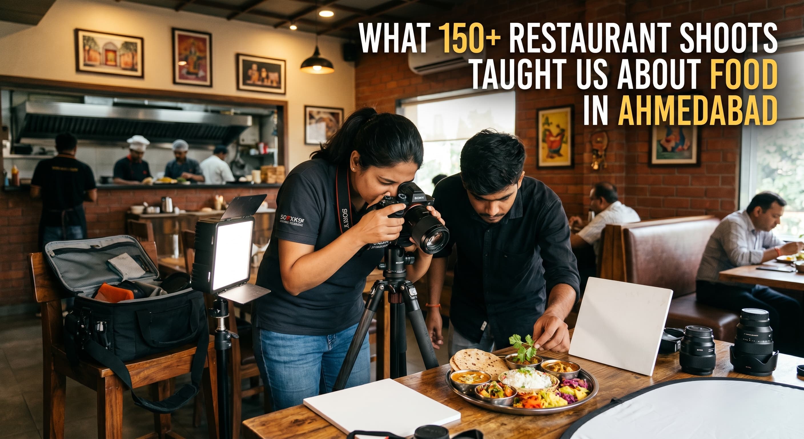 What 150+ Restaurant Shoots Taught Us About Food Photography in Ahmedabad — The P2V Journal