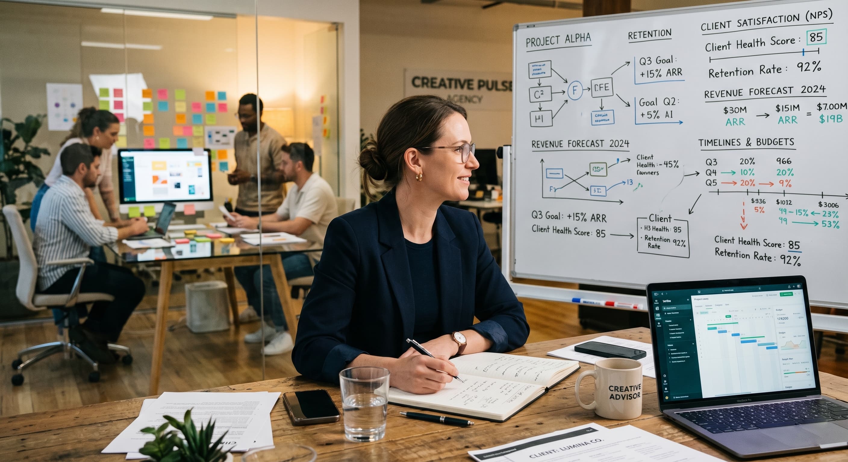 The Quiet Math of Client Management in a Creative Agency — The P2V Journal